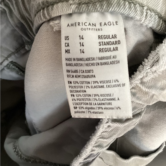 American Eagle Outfitters Women's Camo Ankle Pants 14 - Picture 12 of 13